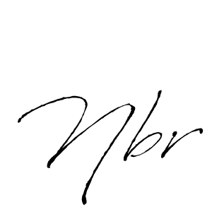 if you are searching for the best signature style for your name Nbr. so please give up your signature search. here we have designed multiple signature styles  using Antro_Vectra. Nbr signature style 6 images and pictures png