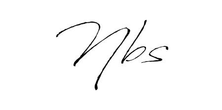 Download transparent PNG signature for name Nbs styled with Antro_Vectra font. Ready to paste directly into PDF and Word agreements. Nbs signature style 6 images and pictures png