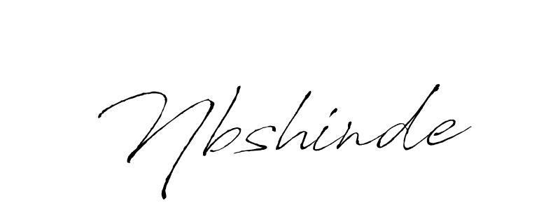 Also we have Nbshinde name is the best signature style. Create professional handwritten signature collection using Antro_Vectra autograph style. Nbshinde signature style 6 images and pictures png