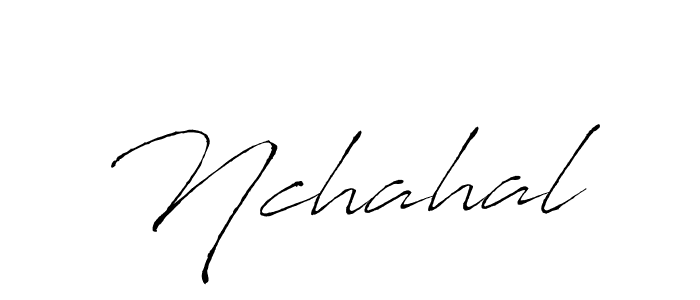 Also You can easily find your signature by using the search form. We will create Nchahal name handwritten signature images for you free of cost using Antro_Vectra sign style. Nchahal signature style 6 images and pictures png