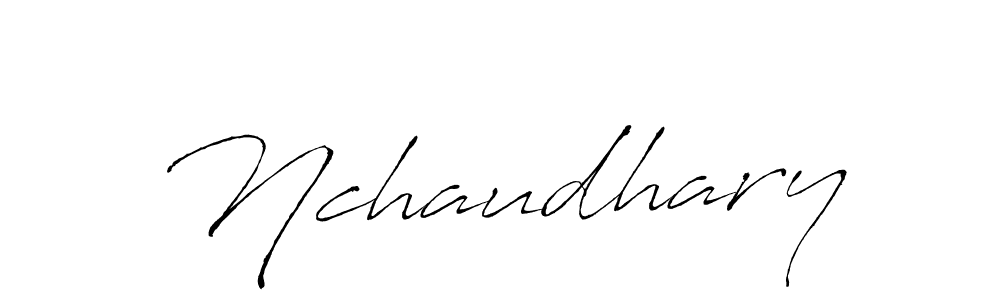 Make a short Nchaudhary signature style. Manage your documents anywhere anytime using Antro_Vectra. Create and add eSignatures, submit forms, share and send files easily. Nchaudhary signature style 6 images and pictures png