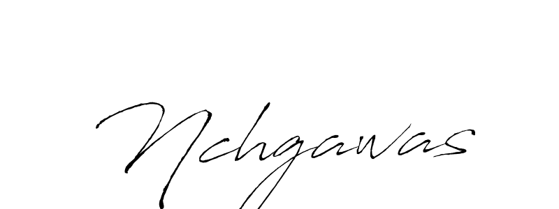 Antro_Vectra is a professional signature style that is perfect for those who want to add a touch of class to their signature. It is also a great choice for those who want to make their signature more unique. Get Nchgawas name to fancy signature for free. Nchgawas signature style 6 images and pictures png