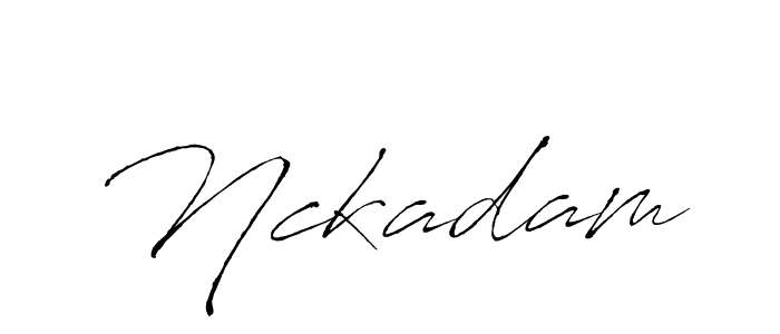 You should practise on your own different ways (Antro_Vectra) to write your name (Nckadam) in signature. don't let someone else do it for you. Nckadam signature style 6 images and pictures png