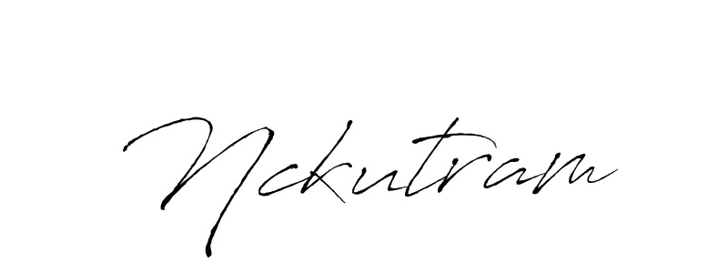 Make a beautiful signature design for name Nckutram. Use this online signature maker to create a handwritten signature for free. Nckutram signature style 6 images and pictures png