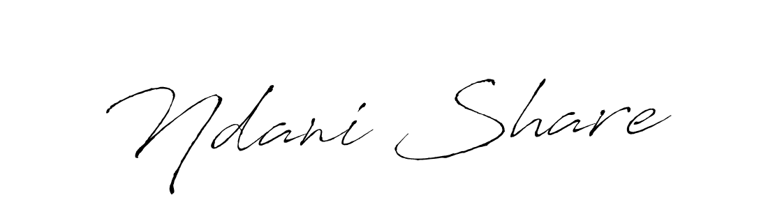 The best way (Antro_Vectra) to make a short signature is to pick only two or three words in your name. The name Ndani Share include a total of six letters. For converting this name. Ndani Share signature style 6 images and pictures png