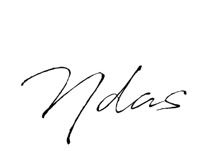 The best way (Antro_Vectra) to make a short signature is to pick only two or three words in your name. The name Ndas include a total of six letters. For converting this name. Ndas signature style 6 images and pictures png