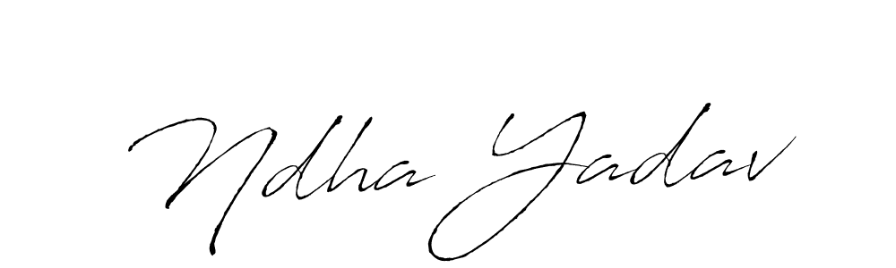 See photos of Ndha Yadav official signature by Spectra . Check more albums & portfolios. Read reviews & check more about Antro_Vectra font. Ndha Yadav signature style 6 images and pictures png