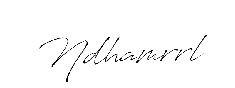 Make a short Ndhamrrl signature style. Manage your documents anywhere anytime using Antro_Vectra. Create and add eSignatures, submit forms, share and send files easily. Ndhamrrl signature style 6 images and pictures png