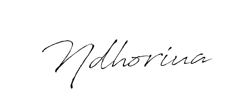Use a signature maker to create a handwritten signature online. With this signature software, you can design (Antro_Vectra) your own signature for name Ndhoriua. Ndhoriua signature style 6 images and pictures png