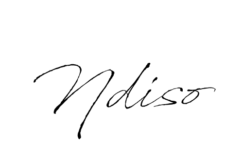 Also we have Ndiso name is the best signature style. Create professional handwritten signature collection using Antro_Vectra autograph style. Ndiso signature style 6 images and pictures png