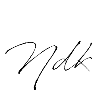 How to Draw Ndk signature style? Antro_Vectra is a latest design signature styles for name Ndk. Ndk signature style 6 images and pictures png