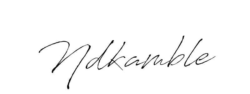 Make a beautiful signature design for name Ndkamble. With this signature (Antro_Vectra) style, you can create a handwritten signature for free. Ndkamble signature style 6 images and pictures png