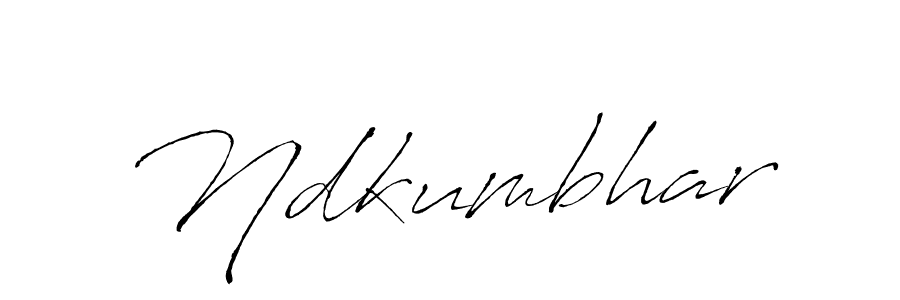 Create a beautiful signature design for name Ndkumbhar. With this signature (Antro_Vectra) fonts, you can make a handwritten signature for free. Ndkumbhar signature style 6 images and pictures png