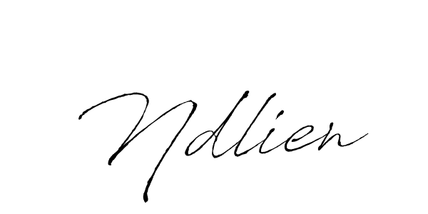 Antro_Vectra is a professional signature style that is perfect for those who want to add a touch of class to their signature. It is also a great choice for those who want to make their signature more unique. Get Ndlien name to fancy signature for free. Ndlien signature style 6 images and pictures png