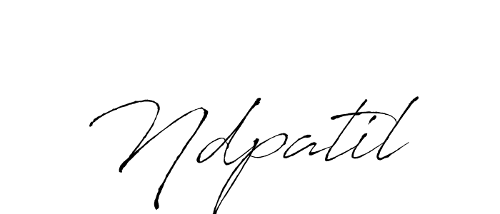 Make a beautiful signature design for name Ndpatil. Use this online signature maker to create a handwritten signature for free. Ndpatil signature style 6 images and pictures png