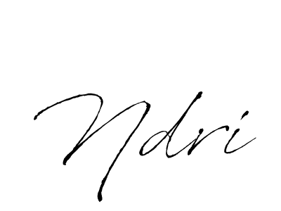 if you are searching for the best signature style for your name Ndri. so please give up your signature search. here we have designed multiple signature styles  using Antro_Vectra. Ndri signature style 6 images and pictures png