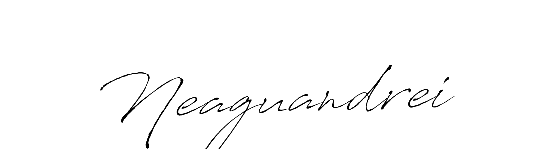 Make a beautiful signature design for name Neaguandrei. Use this online signature maker to create a handwritten signature for free. Neaguandrei signature style 6 images and pictures png