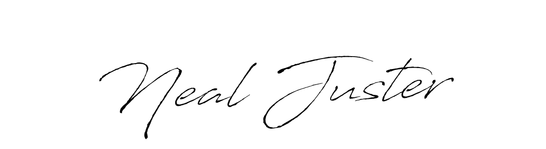 Best and Professional Signature Style for Neal Juster. Antro_Vectra Best Signature Style Collection. Neal Juster signature style 6 images and pictures png