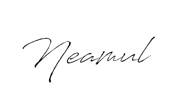 Once you've used our free online signature maker to create your best signature Antro_Vectra style, it's time to enjoy all of the benefits that Neamul name signing documents. Neamul signature style 6 images and pictures png