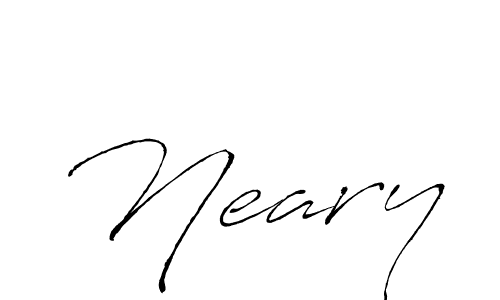 How to make Neary name signature. Use Antro_Vectra style for creating short signs online. This is the latest handwritten sign. Neary signature style 6 images and pictures png