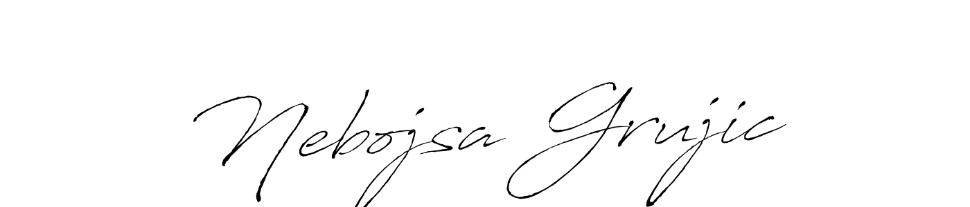 The best way (Antro_Vectra) to make a short signature is to pick only two or three words in your name. The name Nebojsa Grujic include a total of six letters. For converting this name. Nebojsa Grujic signature style 6 images and pictures png