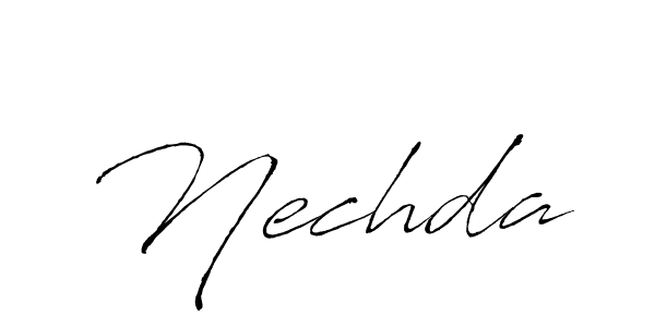 You should practise on your own different ways (Antro_Vectra) to write your name (Nechda) in signature. don't let someone else do it for you. Nechda signature style 6 images and pictures png