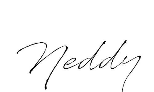 Also we have Neddy name is the best signature style. Create professional handwritten signature collection using Antro_Vectra autograph style. Neddy signature style 6 images and pictures png