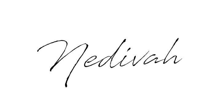 Best and Professional Signature Style for Nedivah. Antro_Vectra Best Signature Style Collection. Nedivah signature style 6 images and pictures png