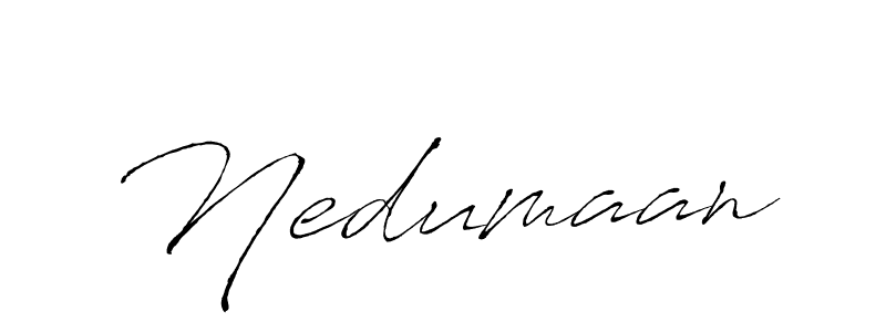 How to make Nedumaan name signature. Use Antro_Vectra style for creating short signs online. This is the latest handwritten sign. Nedumaan signature style 6 images and pictures png