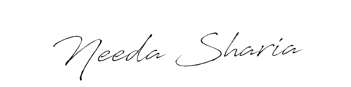 if you are searching for the best signature style for your name Needa Sharia. so please give up your signature search. here we have designed multiple signature styles  using Antro_Vectra. Needa Sharia signature style 6 images and pictures png