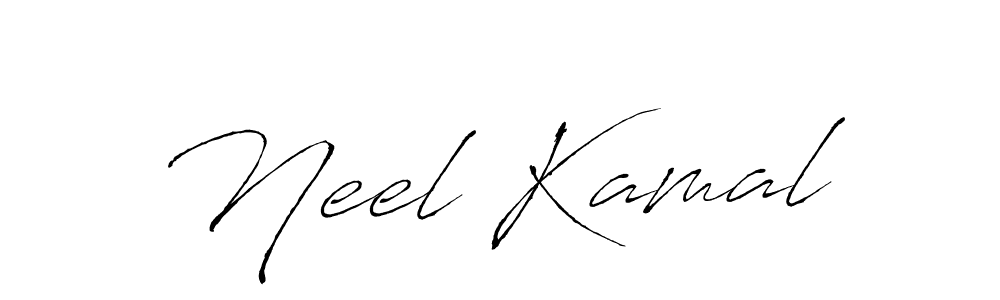 Create a beautiful signature design for name Neel Kamal. With this signature (Antro_Vectra) fonts, you can make a handwritten signature for free. Neel Kamal signature style 6 images and pictures png