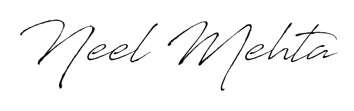 This is the best signature style for the Neel Mehta name. Also you like these signature font (Antro_Vectra). Mix name signature. Neel Mehta signature style 6 images and pictures png