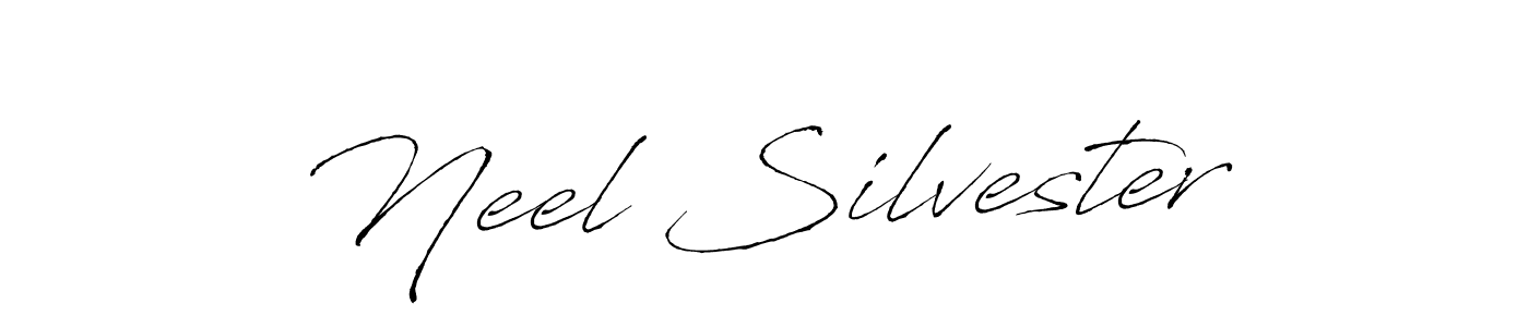 How to Draw Neel Silvester signature style? Antro_Vectra is a latest design signature styles for name Neel Silvester. Neel Silvester signature style 6 images and pictures png