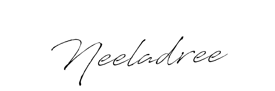 The best way (Antro_Vectra) to make a short signature is to pick only two or three words in your name. The name Neeladree include a total of six letters. For converting this name. Neeladree signature style 6 images and pictures png