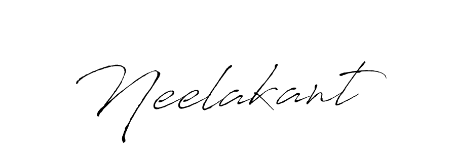 Make a beautiful signature design for name Neelakant. With this signature (Antro_Vectra) style, you can create a handwritten signature for free. Neelakant signature style 6 images and pictures png