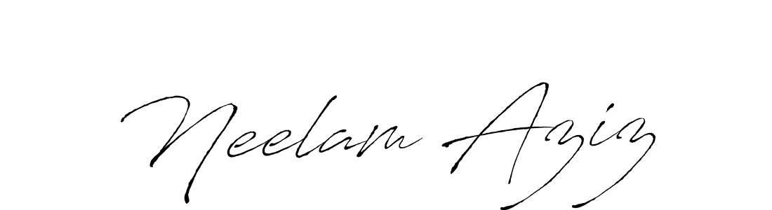 Similarly Antro_Vectra is the best handwritten signature design. Signature creator online .You can use it as an online autograph creator for name Neelam Aziz. Neelam Aziz signature style 6 images and pictures png
