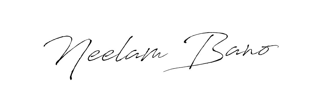 It looks lik you need a new signature style for name Neelam Bano. Design unique handwritten (Antro_Vectra) signature with our free signature maker in just a few clicks. Neelam Bano signature style 6 images and pictures png