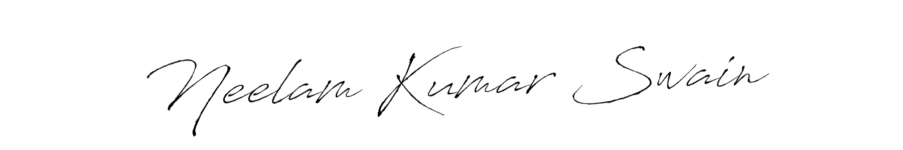 Neelam Kumar Swain stylish signature style. Best Handwritten Sign (Antro_Vectra) for my name. Handwritten Signature Collection Ideas for my name Neelam Kumar Swain. Neelam Kumar Swain signature style 6 images and pictures png