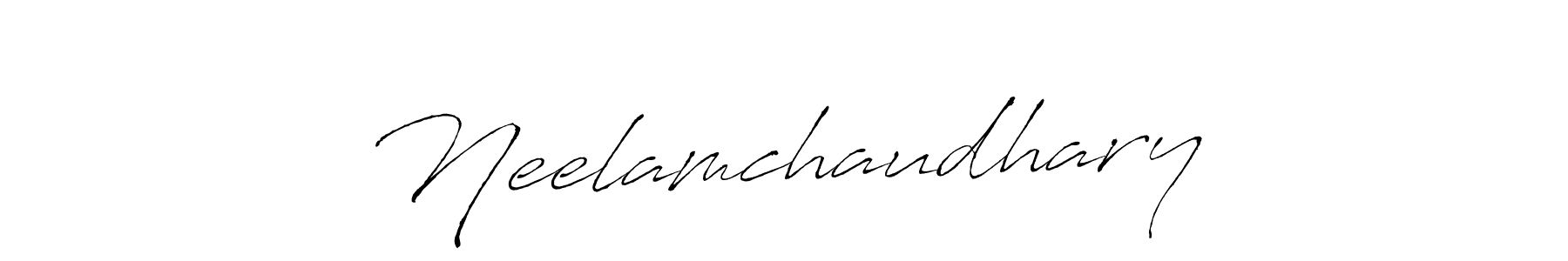 Neelamchaudhary♠ stylish signature style. Best Handwritten Sign (Antro_Vectra) for my name. Handwritten Signature Collection Ideas for my name Neelamchaudhary♠. Neelamchaudhary♠ signature style 6 images and pictures png