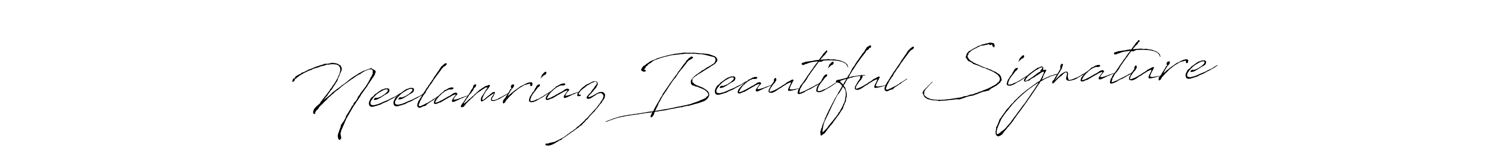 You should practise on your own different ways (Antro_Vectra) to write your name (Neelamriaz Beautiful Signature) in signature. don't let someone else do it for you. Neelamriaz Beautiful Signature signature style 6 images and pictures png