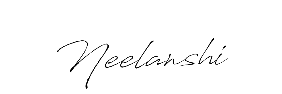 Also You can easily find your signature by using the search form. We will create Neelanshi name handwritten signature images for you free of cost using Antro_Vectra sign style. Neelanshi signature style 6 images and pictures png