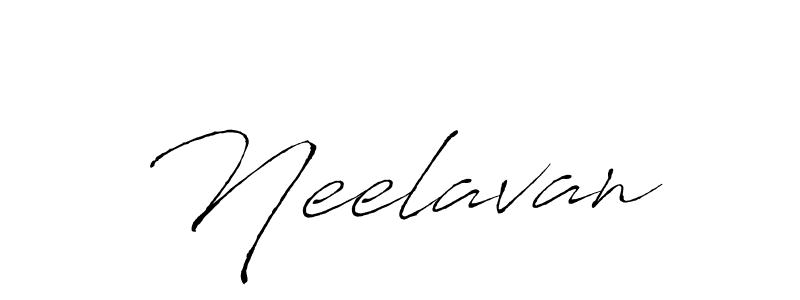 Use a signature maker to create a handwritten signature online. With this signature software, you can design (Antro_Vectra) your own signature for name Neelavan. Neelavan signature style 6 images and pictures png