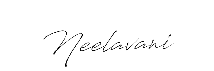 Use a signature maker to create a handwritten signature online. With this signature software, you can design (Antro_Vectra) your own signature for name Neelavani. Neelavani signature style 6 images and pictures png