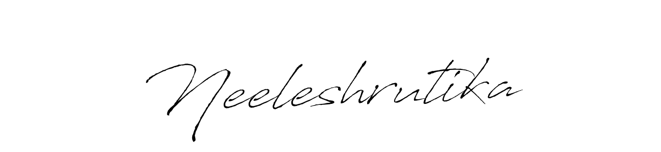 Make a beautiful signature design for name Neeleshrutika. Use this online signature maker to create a handwritten signature for free. Neeleshrutika signature style 6 images and pictures png