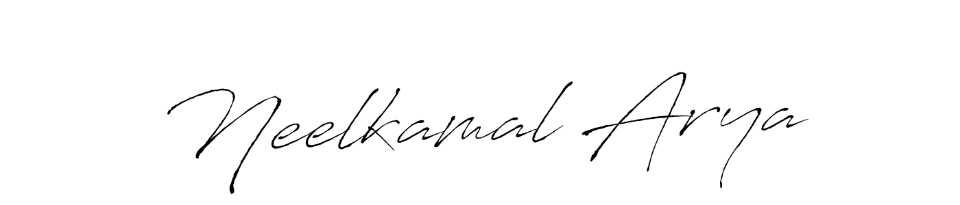 How to make Neelkamal Arya signature? Antro_Vectra is a professional autograph style. Create handwritten signature for Neelkamal Arya name. Neelkamal Arya signature style 6 images and pictures png