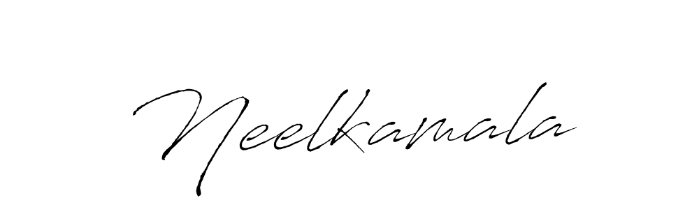 Make a beautiful signature design for name Neelkamala. With this signature (Antro_Vectra) style, you can create a handwritten signature for free. Neelkamala signature style 6 images and pictures png