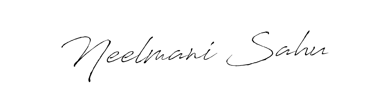 It looks lik you need a new signature style for name Neelmani Sahu. Design unique handwritten (Antro_Vectra) signature with our free signature maker in just a few clicks. Neelmani Sahu signature style 6 images and pictures png