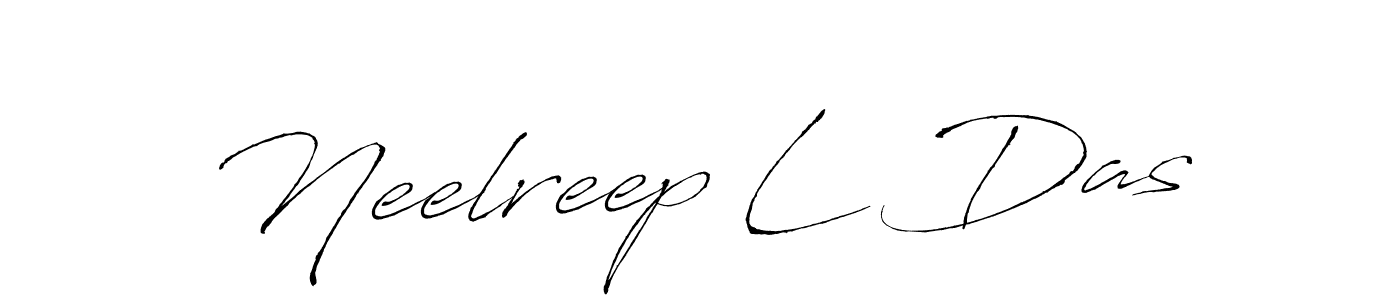 You should practise on your own different ways (Antro_Vectra) to write your name (Neelreep L Das) in signature. don't let someone else do it for you. Neelreep L Das signature style 6 images and pictures png