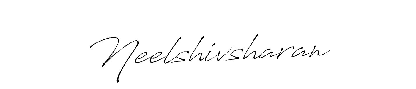 The best way (Antro_Vectra) to make a short signature is to pick only two or three words in your name. The name Neelshivsharan include a total of six letters. For converting this name. Neelshivsharan signature style 6 images and pictures png