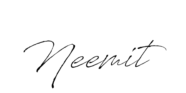 How to make Neemit name signature. Use Antro_Vectra style for creating short signs online. This is the latest handwritten sign. Neemit signature style 6 images and pictures png